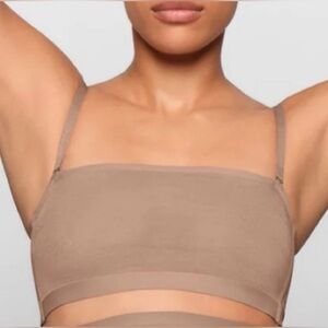 SKIMS Sheer Sculpt Bralette in Color Clay **Not Currently Available Online**